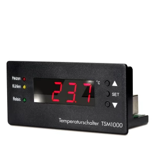H-Tronic LED display-temperatuurschakelaar TSM1000