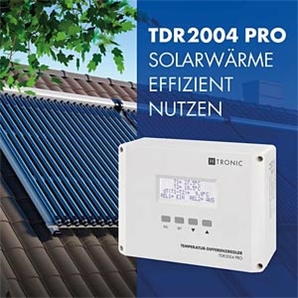 Differentiële temperatuurregelaar TDR2004 pro - Görsel 3