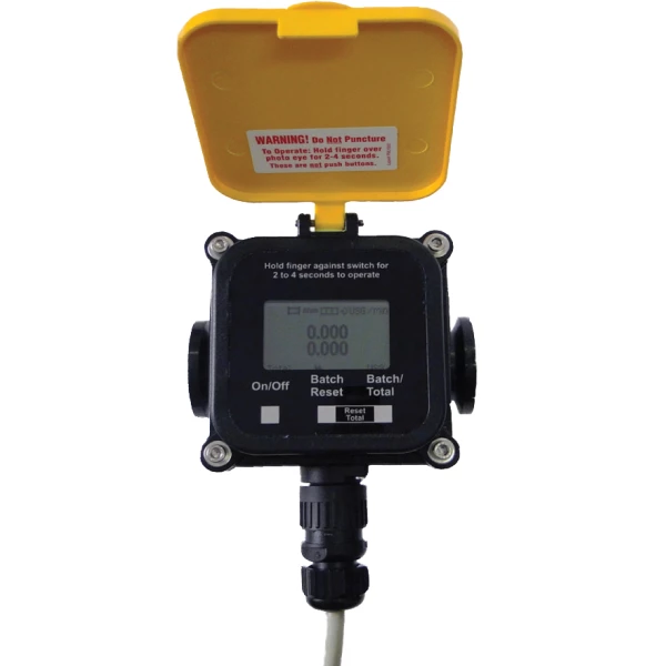 AgriMagP2 Plastic Mag Flow Meter 50mm, No Moving Parts, 9-35V DC Powered LCD, Data Logger, RS485, 4-20mA Output