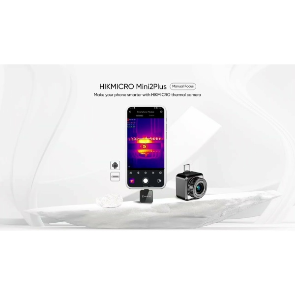 HIKMICRO Warmtebeeldcamera 256x192 Thermische pixels, Focus baar, 25Hz, USB-C | Mini2Plus - Görsel 7