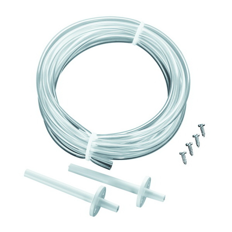 ASD-06 2x connection nipple straight, incl. 2 meters PVC hose ...