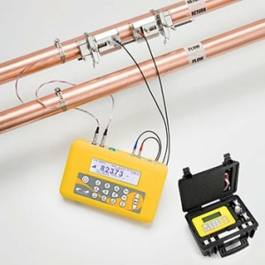 Draagbare ultrasone flow- en energiemeter 13-2000 mm