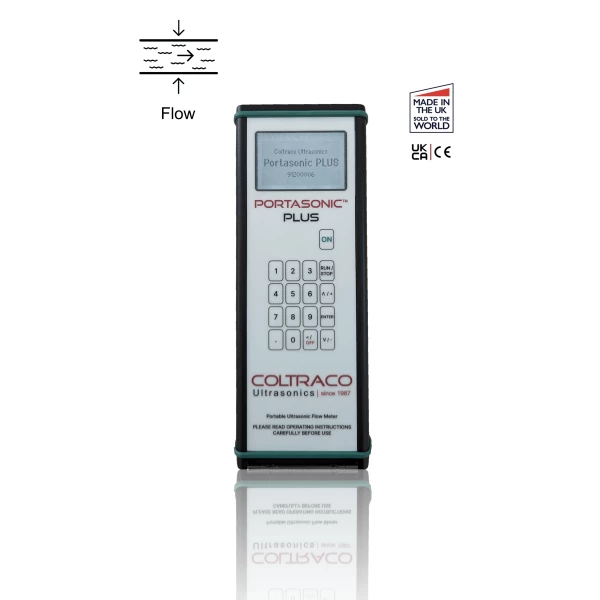 Ultrasonic clamp-on flow meter Portasonic® Plus | DN15 - DN700