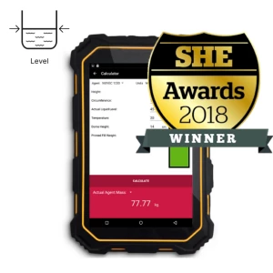 Indicateur de niveau de gaz CALCULATEUR PORTASTEELE® (CALC-007)