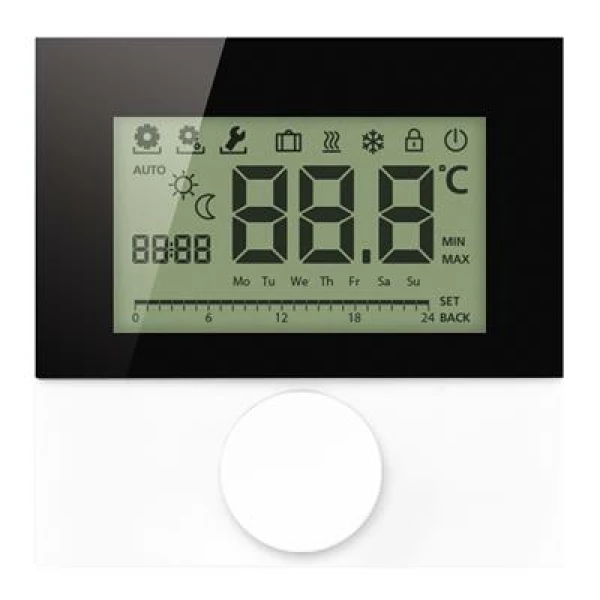 RD 25203-60N4 230V, ΘΈΡΜΑΝΣΗ/ΨΎΞΗ, ΈΛΕΓΧΟΣ, ΟΘΌΝΗ, ΛΕΥΚΌ, ΘΕΡΜΟΣΤΆΤΗΣ ΧΏΡΟΥ ALPHA DIRECT