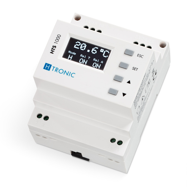 H-Tronic temperatuurschakelaar HTS 1000 DIN-rail | 2 x potentiaalvrije relais (wisselcontacten) - Bild 3