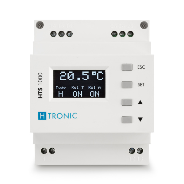 H-Tronic temperatuurschakelaar HTS 1000 DIN-rail | 2 x potentiaalvrije relais (wisselcontacten) - Bild 4