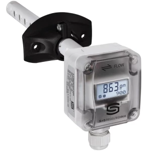 KCO2-W-Display 0...2000 / 5000ppm, 0-10V / 4...20mA, Omskifterkontakt, Kanal-CO2-sensor TYR I