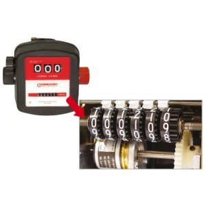 Caudalímetro de impulsos para gasóleo, gasolina | MGI-80 - MECÁNICO 10 impulsos x litros - ±1 % - F1"