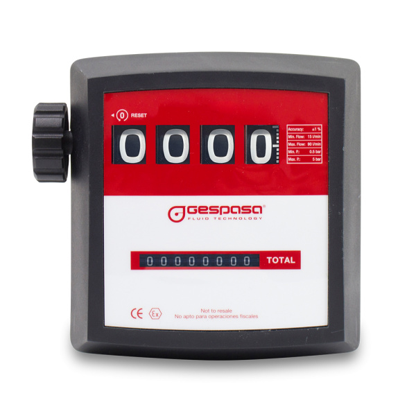 Puls flowmeter voor diesel, benzine | MGI-80 · MECHANISCH 10 pulsen x liter · ±1 % · F1" – Bild 2