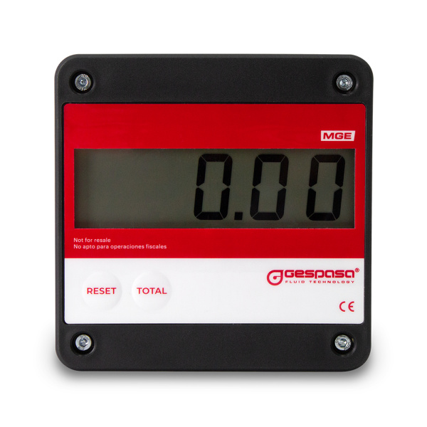 Flowmeter voor diesel, smeermiddelen, biodiesel | MGE-110 · ELEKTRONISCH 5-110 l/min · ±0,5% · F1" - LCD display - Bild 2