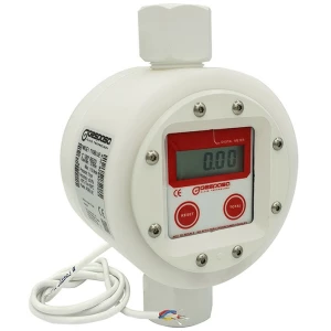 Flowmåler til vand og Adblue-DEF | MGE/I-110 BLUE- ELECTRONIC | 10-110 l/min - ±0,8 % - F1"