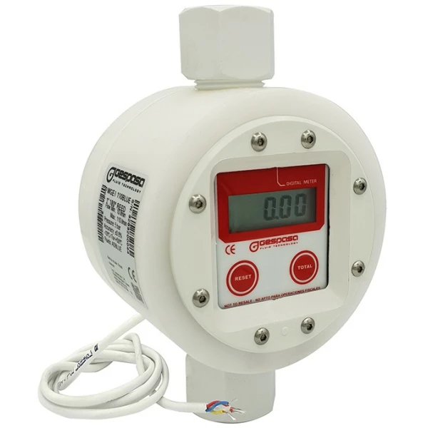 Flowmåler til vand og Adblue-DEF | MGE/I-110 BLUE- ELECTRONIC | 10-110 l/min - ±0,8 % - F1"