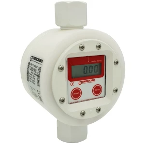 Flowmåler til vand og Adblue-DEF | MGE-110 BLUE- ELECTRONIC | 0-110 l/min - ±0,8 % - F1"