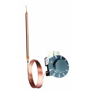 Termostat universal UT-72 kobber -30/+30 gr. C cap. rør 2,0 mtr.