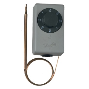 Termostat universal UT-72 utenpåliggende kobber -30/+30 gr. C kap. rør 3 mtr.