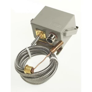 Termostat KPS-80 70/120 gr. C kap.rør 5 mtr. armert