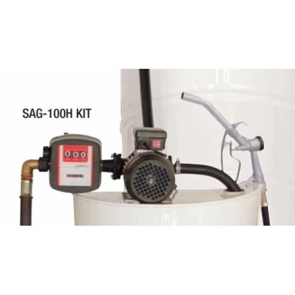 AG-100 HORIZONTAL 230V AC PUMP KIT + PA-80 + METER TYPE - Bilde 2