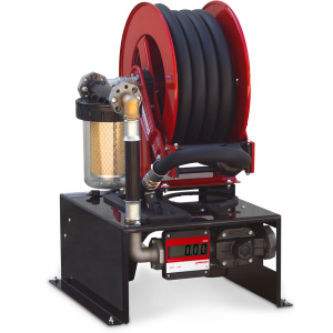 TRUCK KIT PLUG AND PLAY - AG-90 12 or 24V DC PUMP + MGE 110 METER + HOSE REEL+ PA-80 NOZZLE + HOLSTER+ FILTER