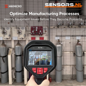 Hikmicro AI76 - Cámara para la detección de fugas de gas