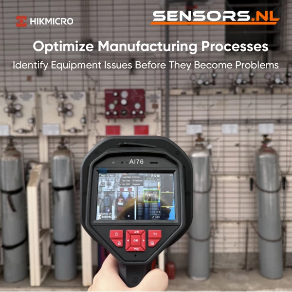 Hikmicro AI76 - Camera for gas leak detection.