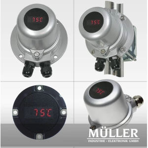 Alternative view of Explosieveilige digitale indicator - loop-powered | CULO-L-EX