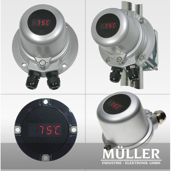 Explosieveilige digitale indicator - loop-powered | CULO-L-EX - Image 2