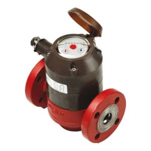 VZO 15 Aquametro Oil Meter - (10-400 Max 600 litres/hr) Sortie d'impulsion = 0.01 Litre/impulsion Impulsion inductive