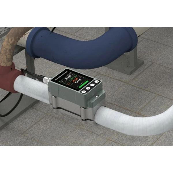 Ultrasone flowmeter voor zeewater en olie | TM605 - DN25 - Image 8