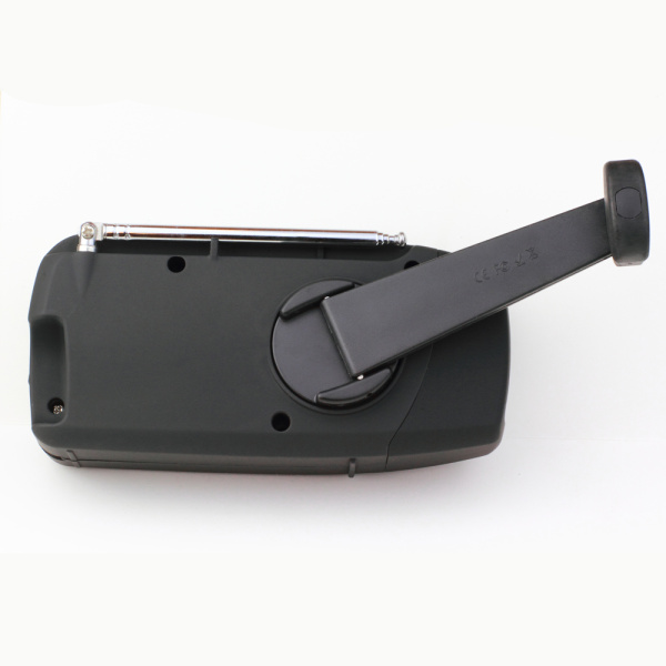 Noodradio NOAA/AM/FM en opwindbaar | Zwart - Afbeelding 5