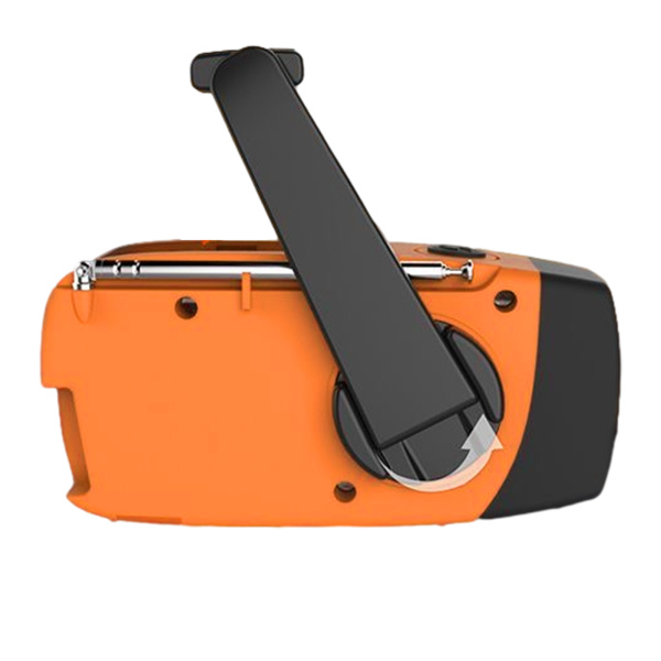 Noodradio NOAA/AM/FM en opwindbaar | Oranje - Image 5