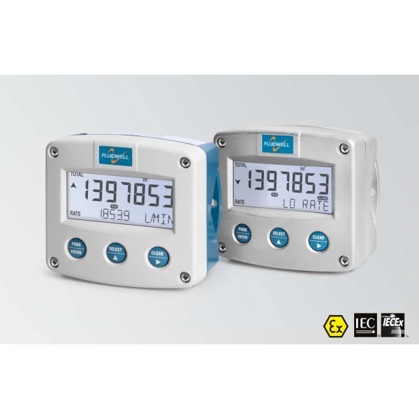 Fluidwell F Series - F113 iskrobezpieczny - monitor przepływu / sumator