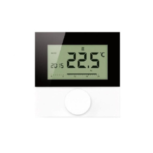 RD 45203-60N5 24V, Opvarmning/Køling, Styring, Display, Sort/hvid, Rumtermostat Alpha Direct
