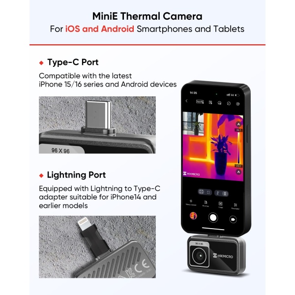 Hikmicro MiniE | 96 x 96 pixels - Image 2