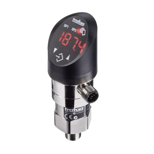 Trafag Drukschakelaar met display DPS-8381 (dunne-film)