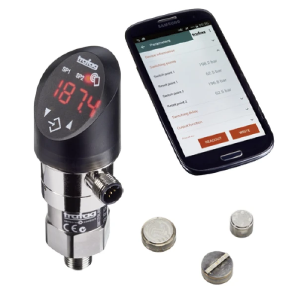 Trafag Drukschakelaar met display DPS-8381 (dunne-film) - Afbeelding 2