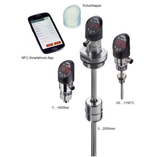 Trafag Drukschakelaar met display DPS-8381 (dunne-film) - obrazek 3