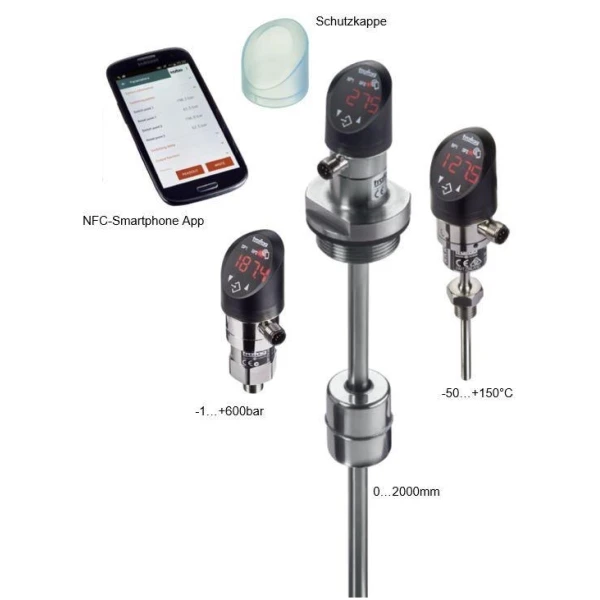 Trafag Drukschakelaar met display DPS-8381 (dunne-film) - Afbeelding 3