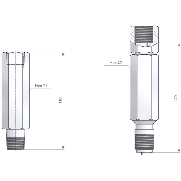 Gauge Syphons - Compact Gauge Syphons | S006.47.203.05 - Image 2