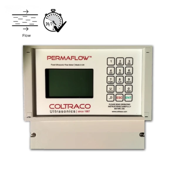 Permaflow® σταθερός σφιγκόμενος μετρητής ροής υπερήχων και θερμότητας με υπερήχους