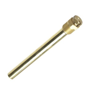 Dompelbuis messing 182 mm G1/2