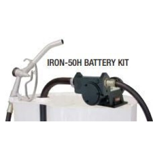 IRON-50 HORIZONTAL PUMP - 12 or 24V DC KIT + PA-60 NOZZLE