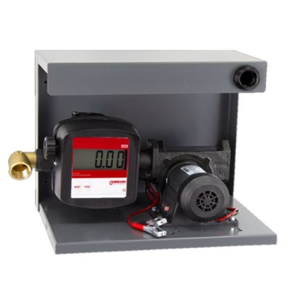 SE-IRON 50 -12 or 24V DC - 50 l/min PUMP+ MGE-110 METER + BASE No 4