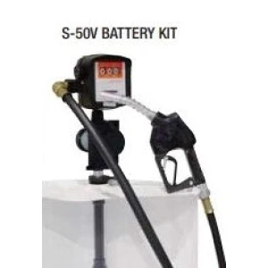 S-IRON-50 VERTICAL PUMP KIT-12 or 24V DC + PA-60 NOZZLE + MG-80 METER