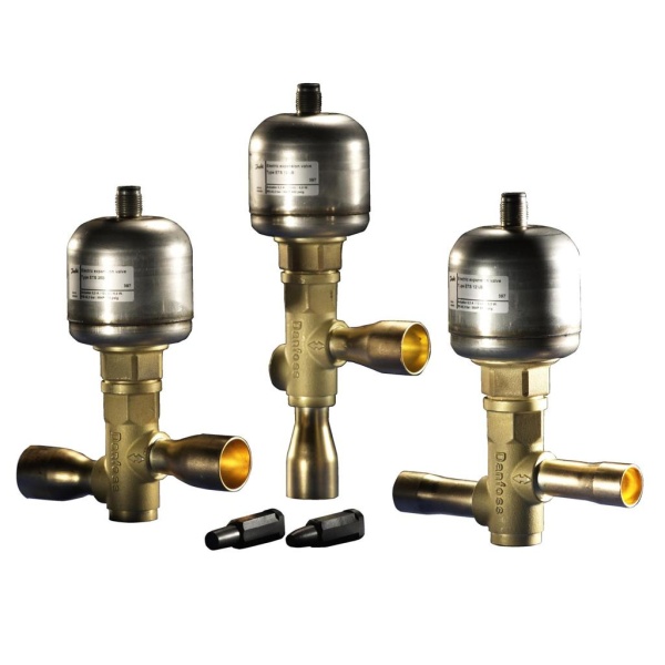 Expansieventiel ETS-25 haaks 7/8x7/8 sold. stappenmotor aandrijving