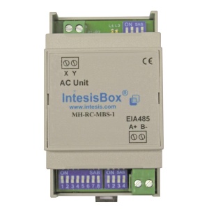 Interface INMBSMHI001R000 met Modbus RTU protocol (RS485 netwerk)