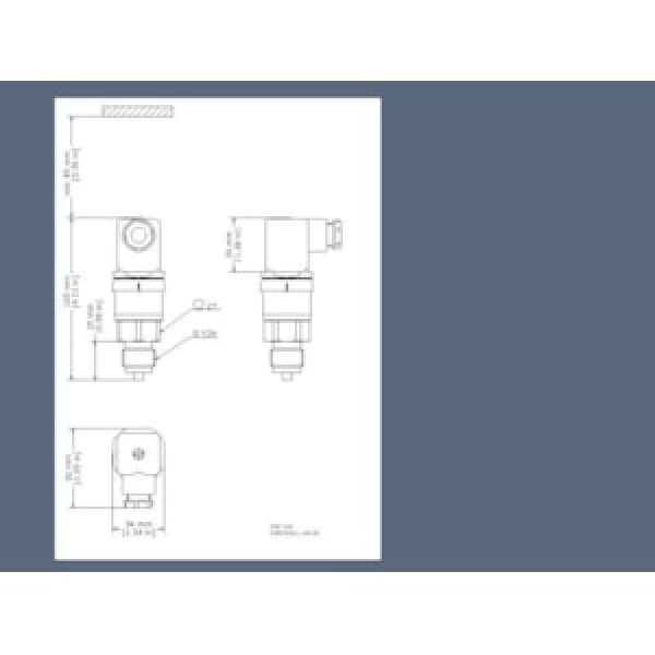Druktransmitter, MBS 3000, 0 bar - 4 bar, 0 psi - 58 psi - Görsel 2