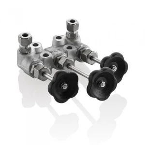 Manifolds à 3 vannes sans raccord d'essai