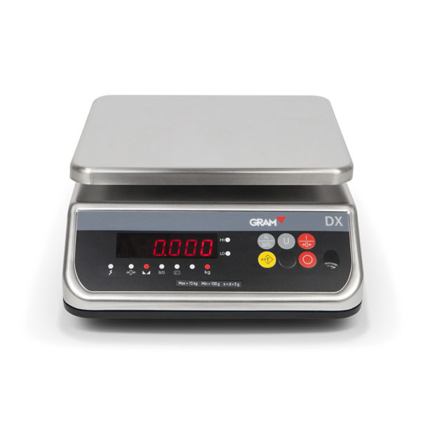 Industrie weegschaal GRAM DX (3000 g, 6000 g, 15.000 g, 30.000 g) - Görsel 4
