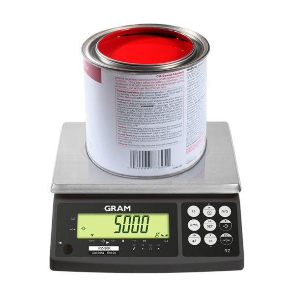 GRAM RZ digitale weegschaal 6000g, 15000g, 30000g - Afbeelding 3